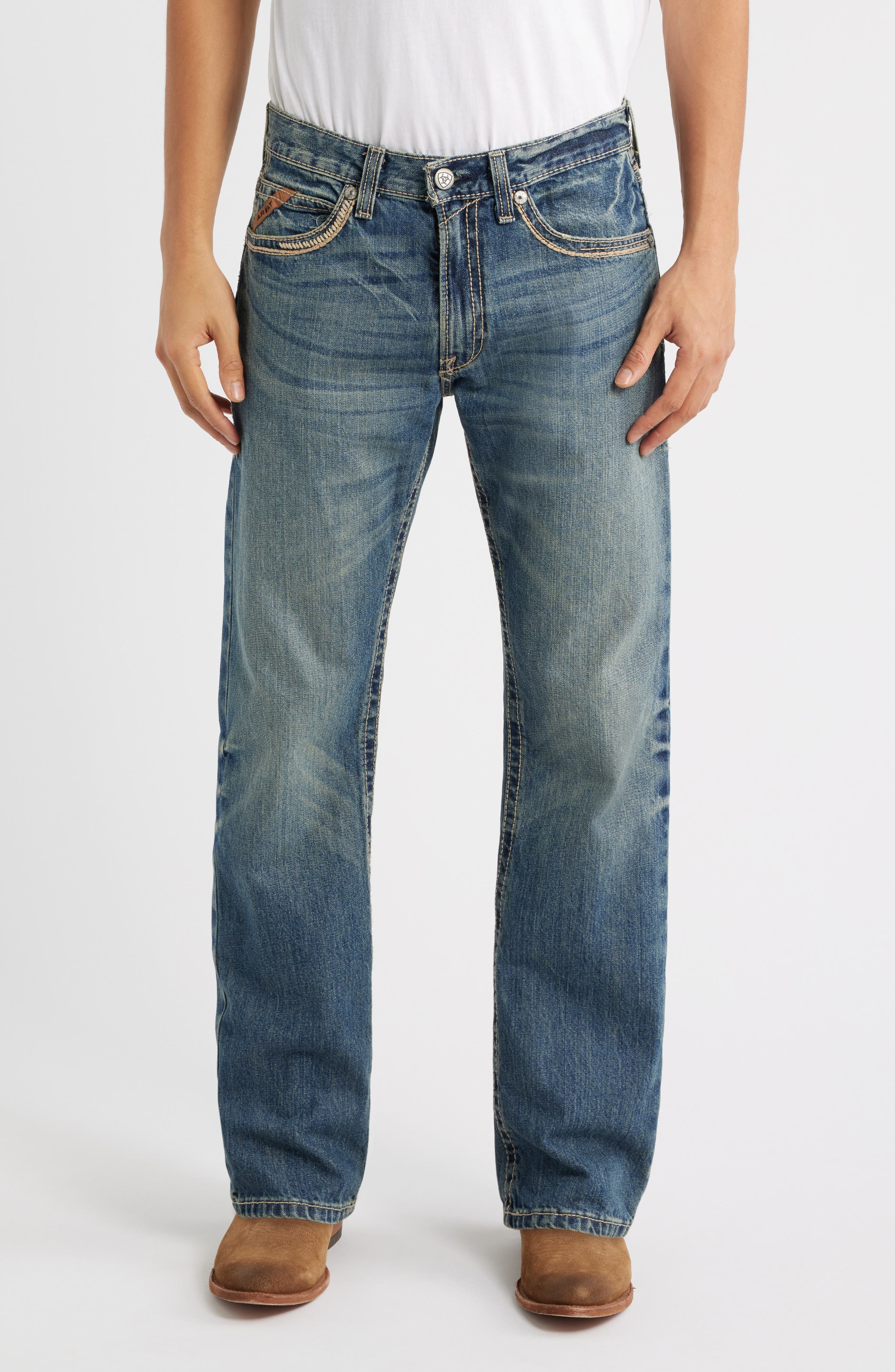 M5 Slim Gambler Straight Jeans