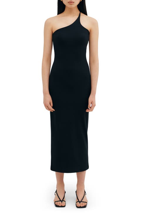 Bergen One-Shoulder Maxi Dress