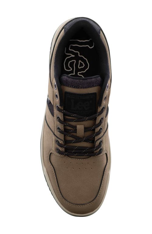 Lee Noah Low Top Sneaker In Brown