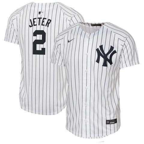 Youth Nike Derek Jeter White New York Yankees Home Game Jersey