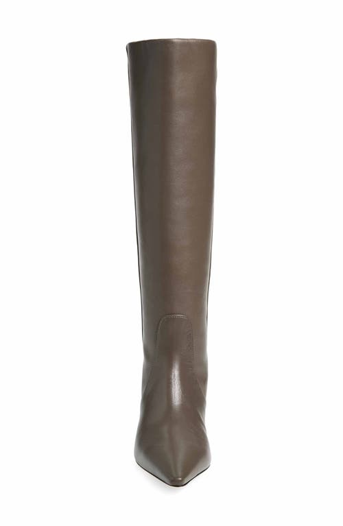 Stuart Weitzman 50mm Naomi Suede Pointed-toe Knee-high Boots In Multi
