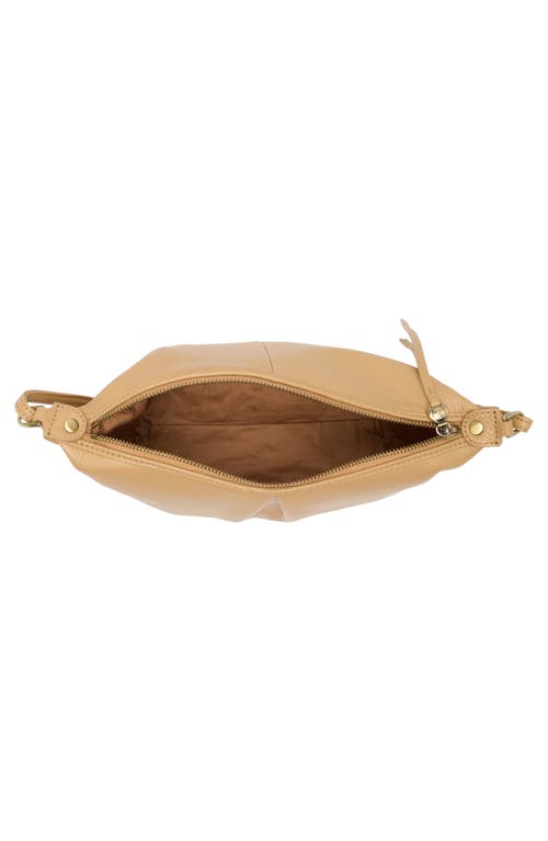Hobo Kirby Leather Crossbody Bag In Tan Cinnamon