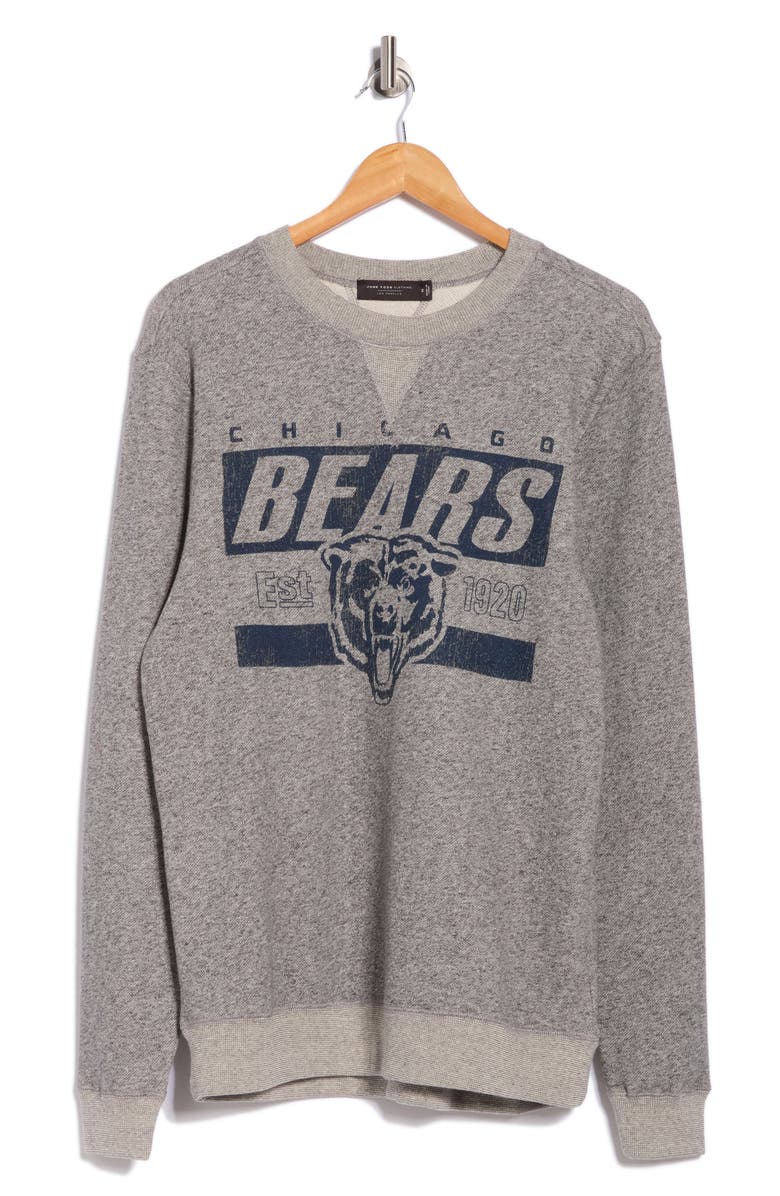 Junk Food Bears Marled Crewneck Sweatshirt, Alternate, color, Grey