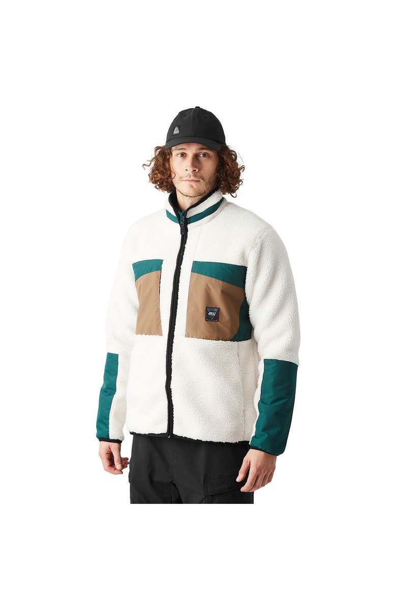 Picture Organic Pmbton Zip Fleece - Men's, Main, color, Tofu Deep Water