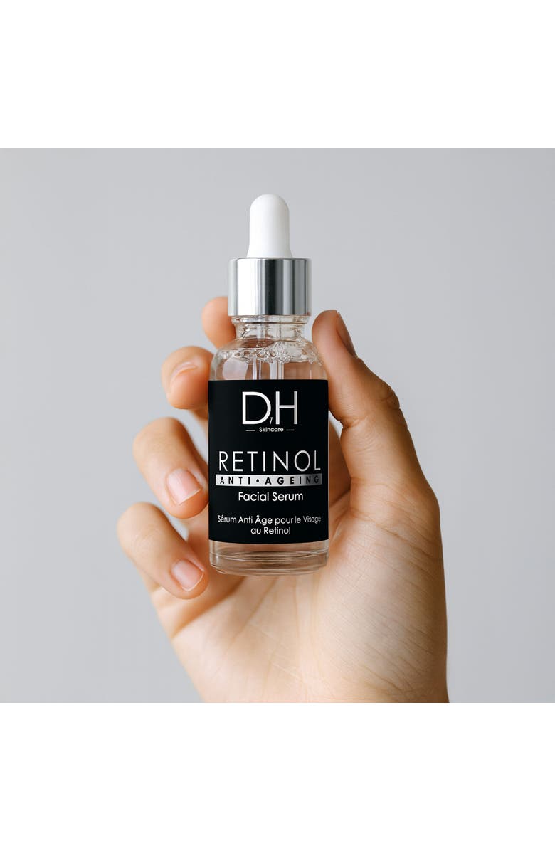 Dr H Anti-Ageing Retinol Facial Serum 30ml, Alternate, color, White