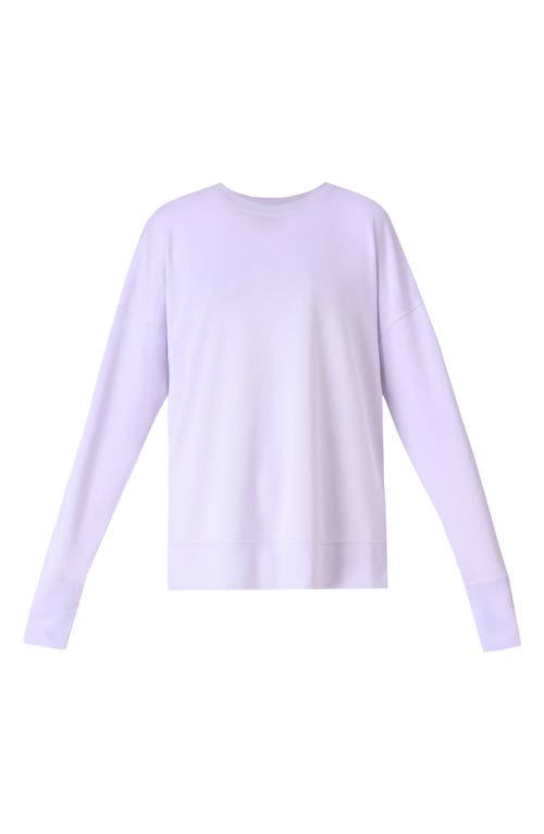 Sweaty Betty After Class Sweatshirt In Purple