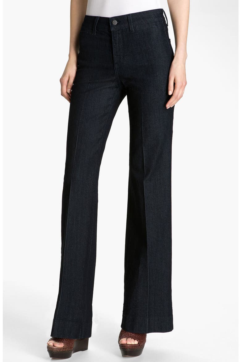 'Greta' Trouser Jeans, Main, color, DARK ENZYME