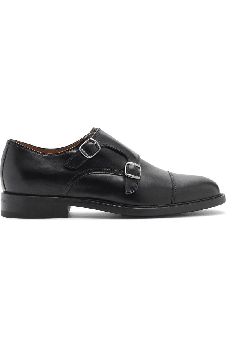 MANGO Double Monk Strap Shoe, Alternate, color,