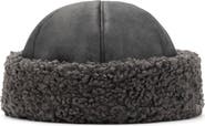 MANGO TEEN Faux Shearling Cuffed Hat