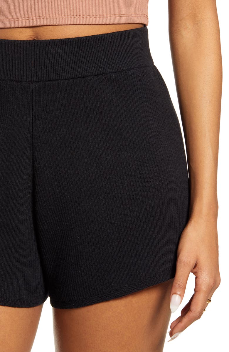 Open Edit Sweater Shorts, Alternate, color, 