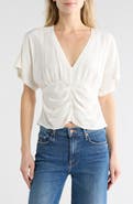 Young, Fabulous & Broke Silvana Linen Blend Top