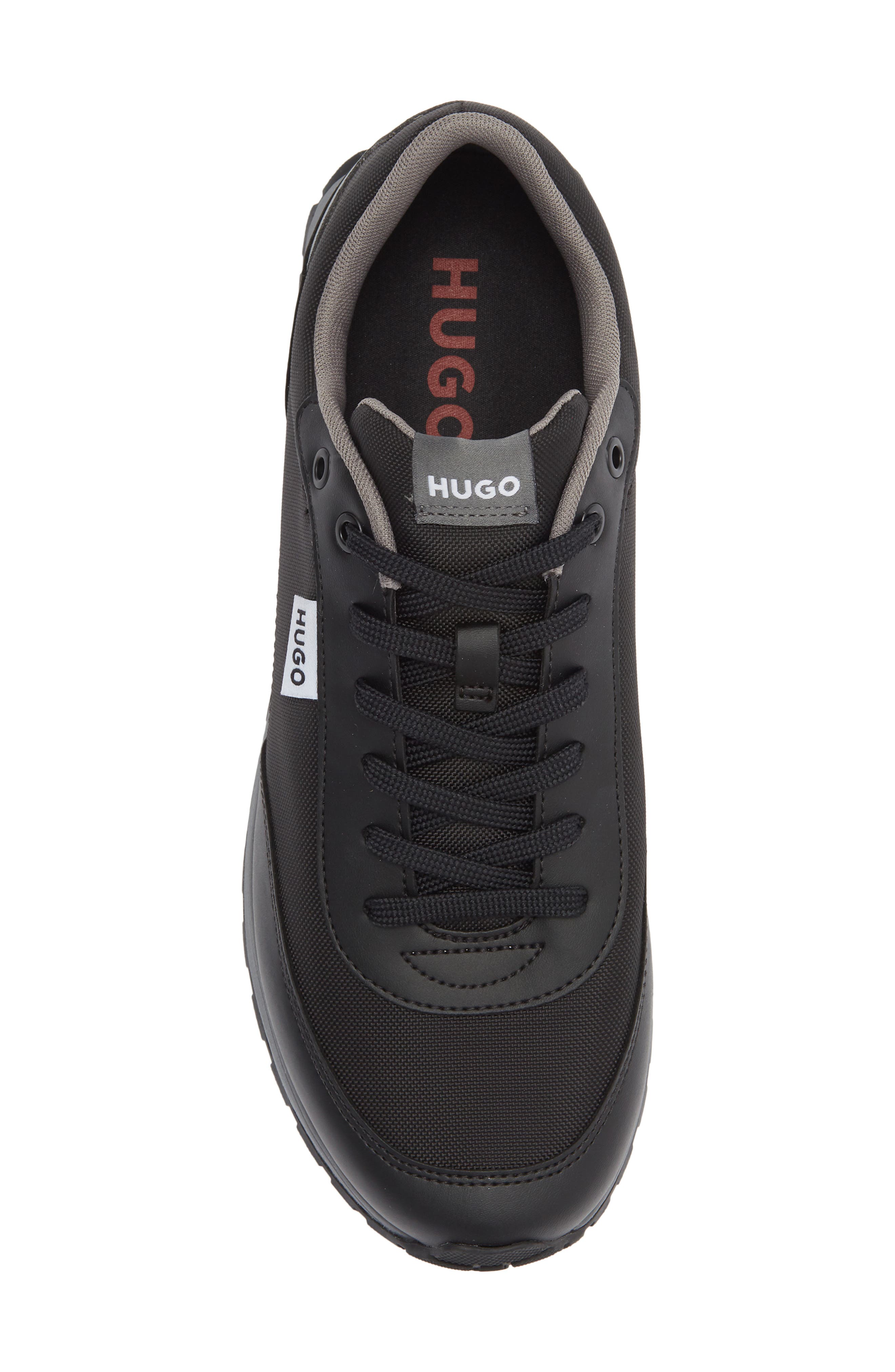 BOSS Icelin Runn Sneaker, Alternate, color, Black