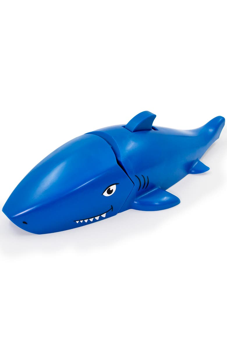 Shark Chomper Educational Game, Alternate, color, Blue