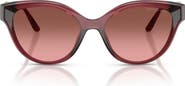 Michael Kors Nagoya 53mm Gradient Cat Eye Sunglasses