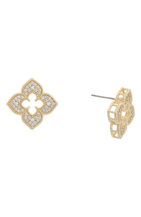 Cubic Zirconia Stud Earrings