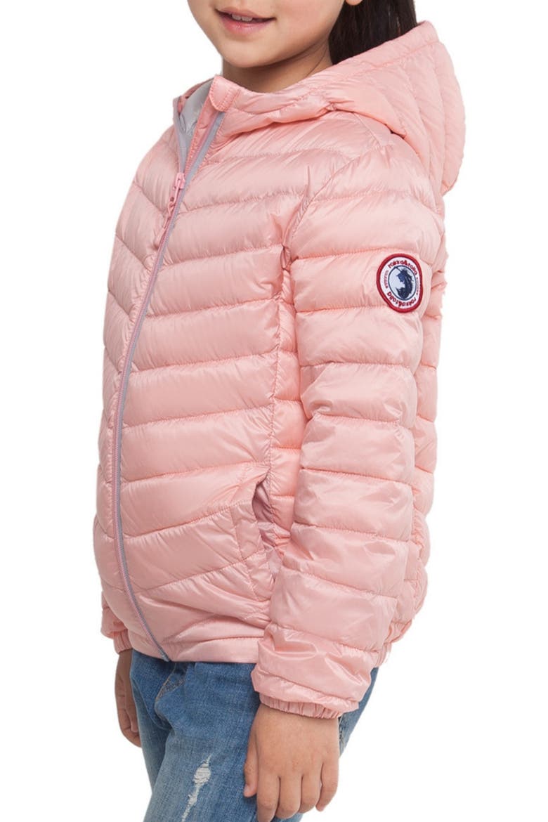 Kids' Ultra Light Quilt Packable Down Jacket, Alternate, color, Sweet Pink