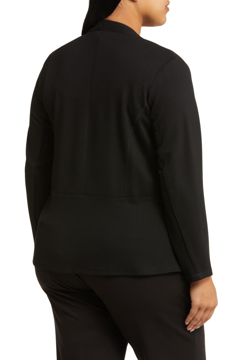 Jones New York Serenity Drape Front Knit Jacket, Alternate, color, 