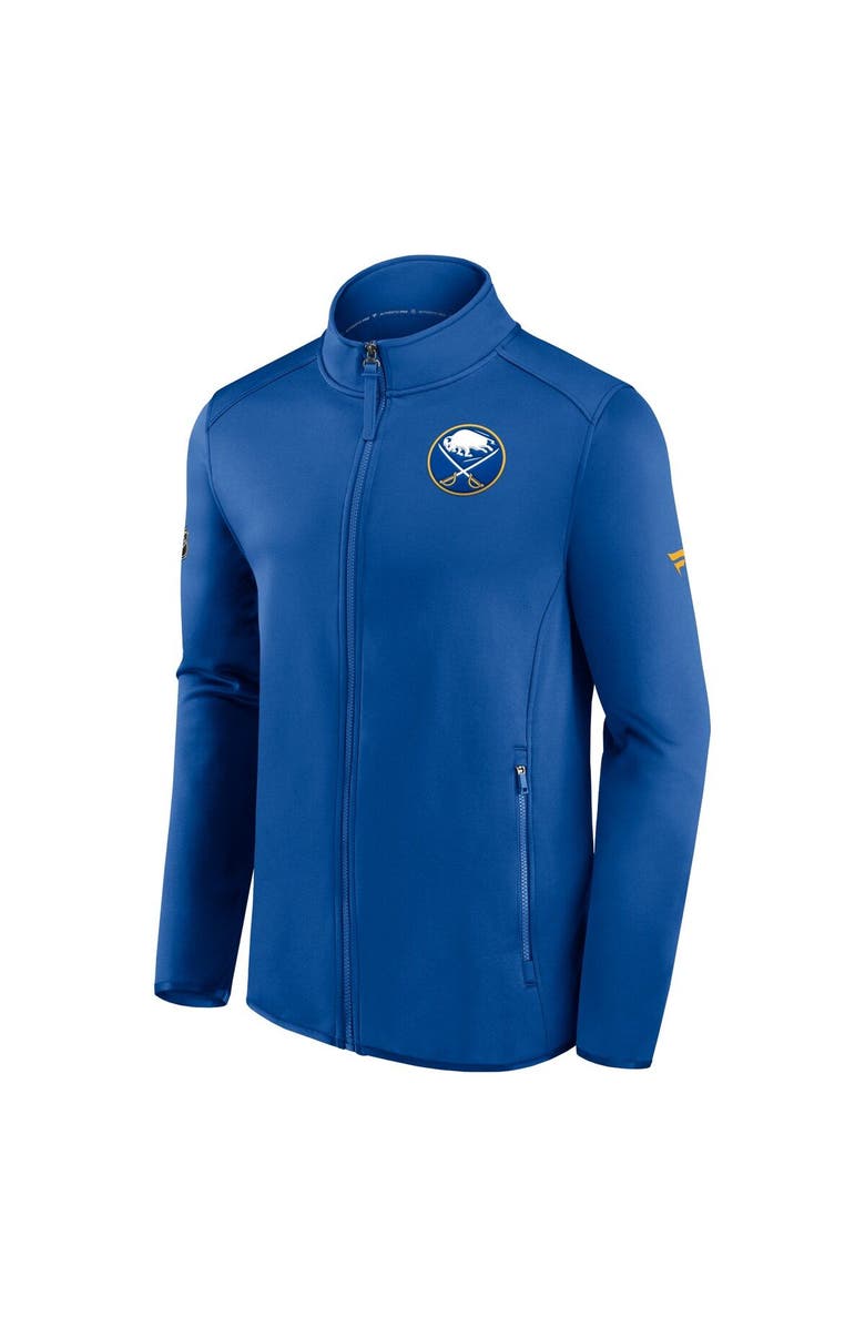 FANATICS Men's Fanatics Branded Royal Buffalo Sabres Authentic Pro Rink Fleece Full-Zip Jacket, Alternate, color,