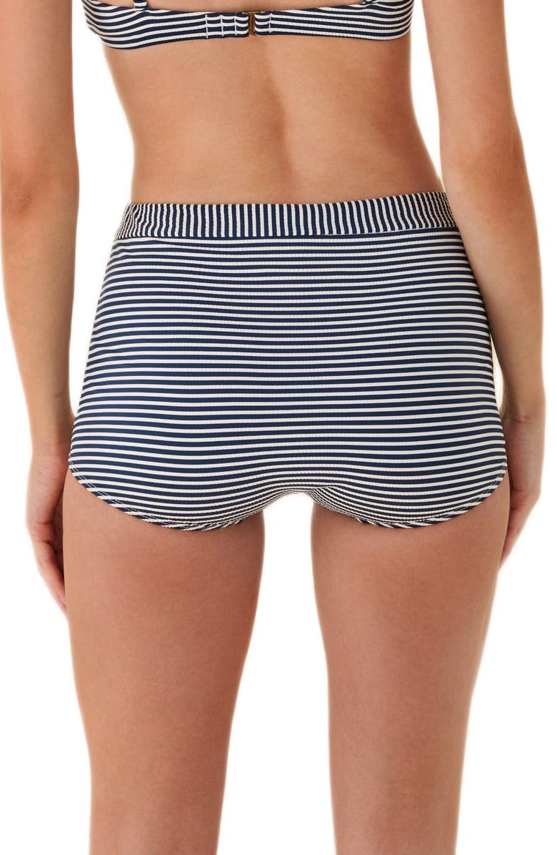 Andie The Shortie Bikini Bottoms, Alternate, color, Cadet