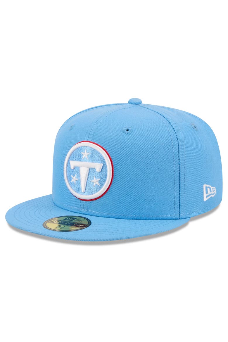 Men's New Era  Light Blue Tennessee Titans  59FIFTY Fitted Hat, Main, color, Light Blue