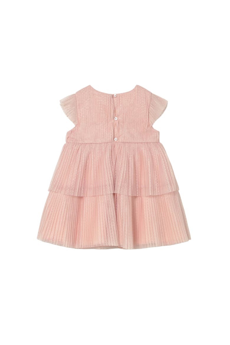 Dress With Glitter Bow, Alternate, color, Pink