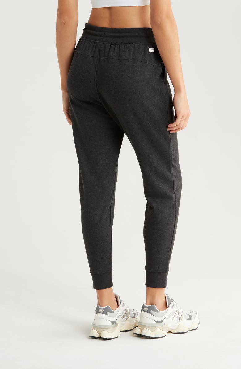Free Fly Brushed Fleece Joggers, Alternate, color, Heather Black