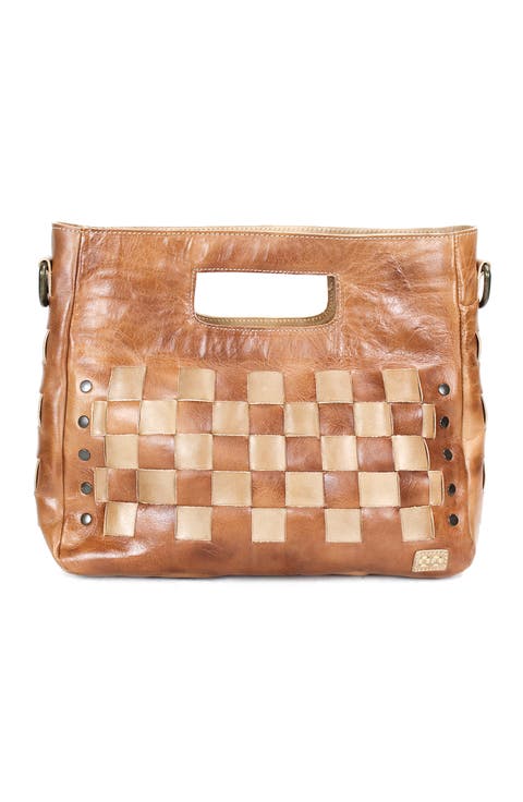 Orchid Woven Handbag