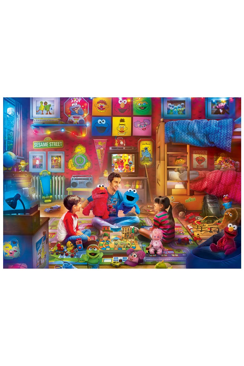 Sesame Street Playtime 1000pc Puzzle, Alternate, color, Multicolor