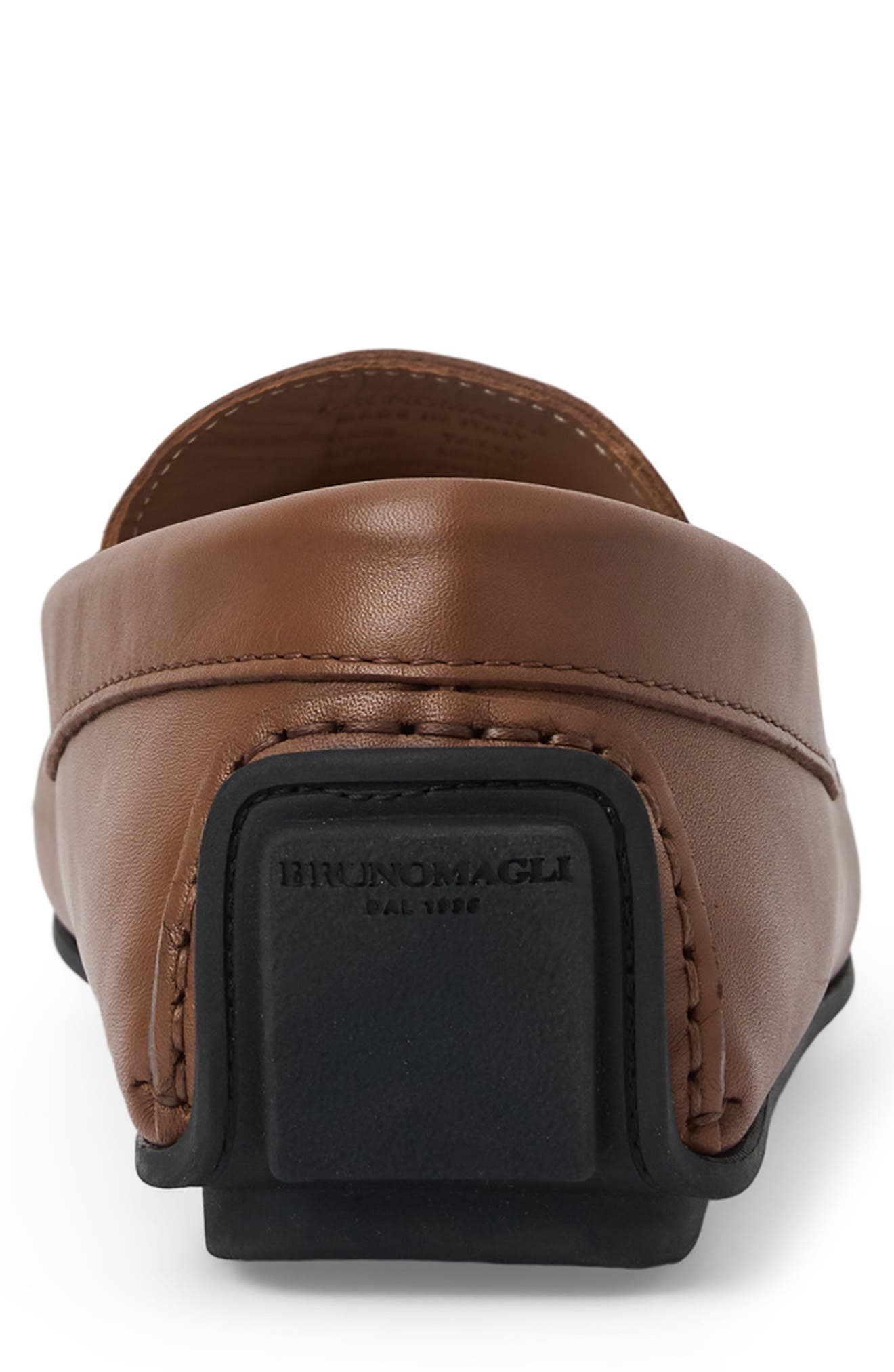 Bruno Magli Taso Bit Driving Loafer, Alternate, color, Cognac Leather