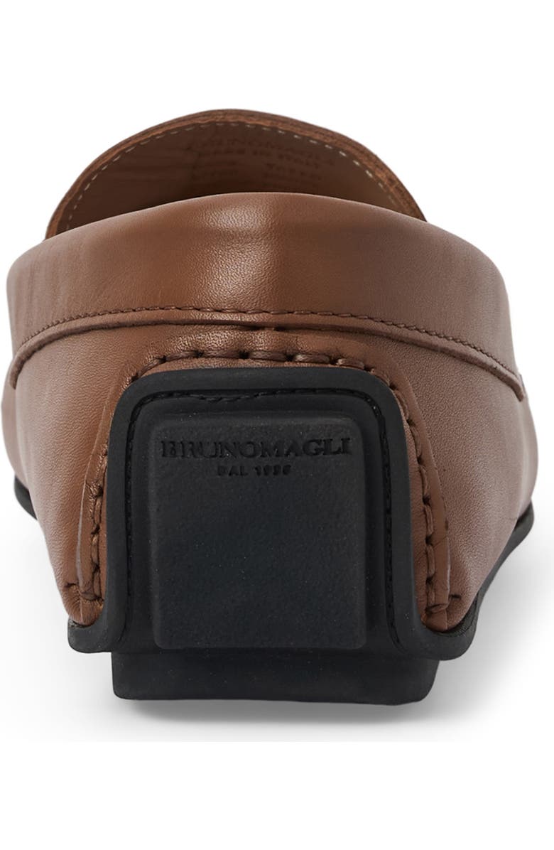 Bruno Magli Taso Bit Driving Loafer, Alternate, color, Cognac Leather