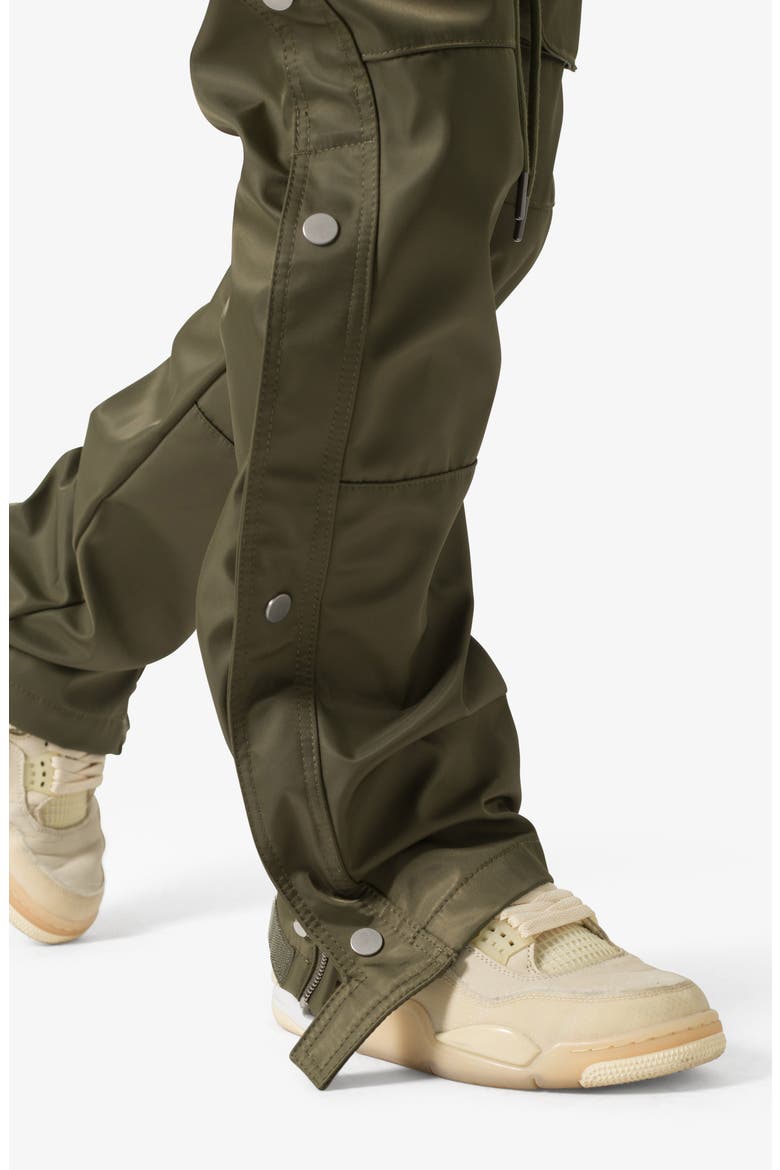 Snap Front Cargo Pants, Alternate, color, OLIVE