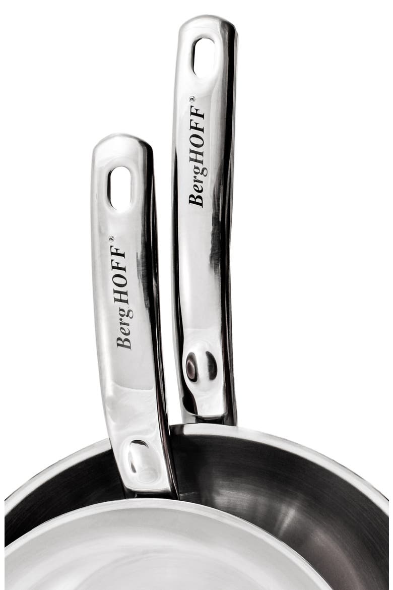 18/10 Stainless Steel Belly Cookware 12-Piece Set, Alternate, color, SILVER