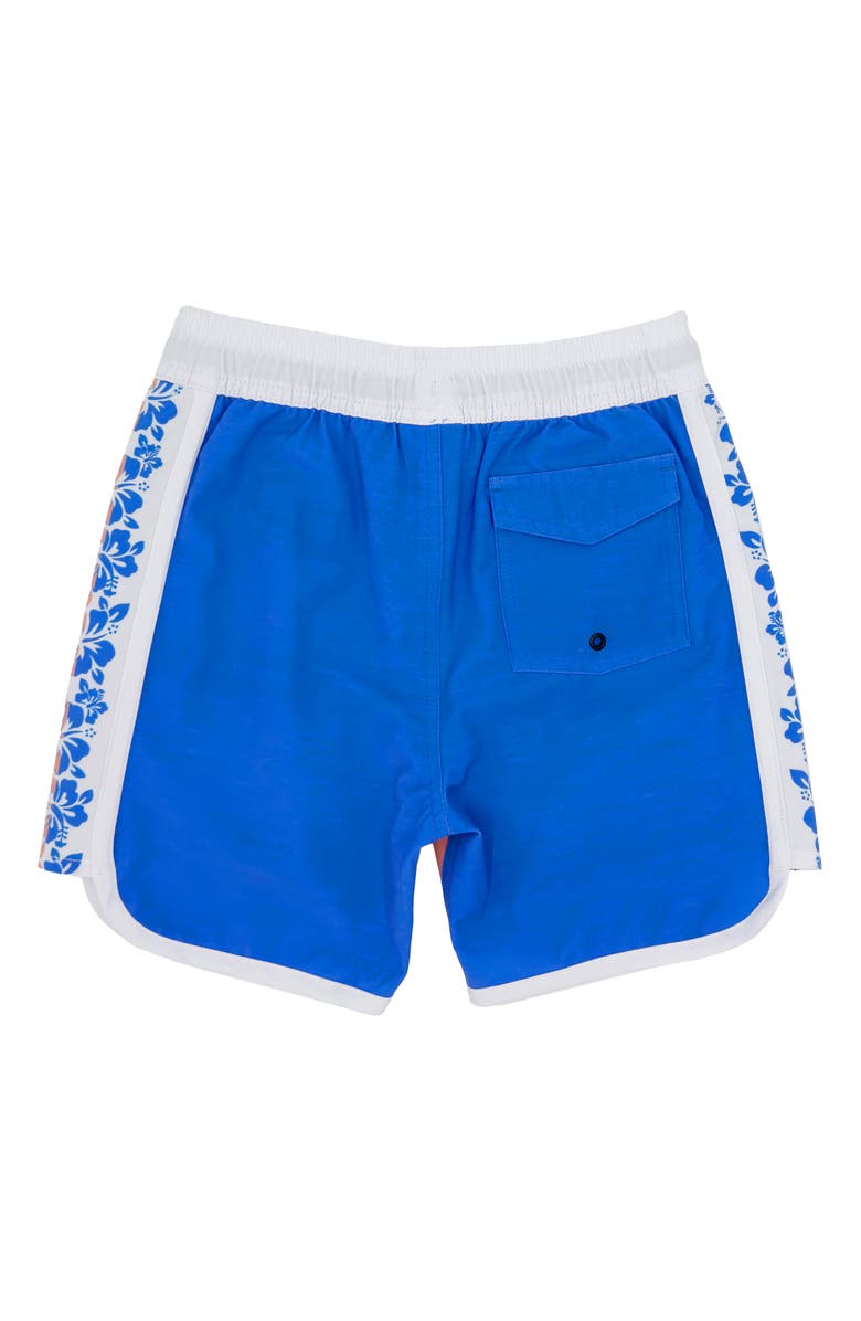 Feather 4 Arrow Kids' Noosa Volley Swim Trunks, Alternate, color, Papaya