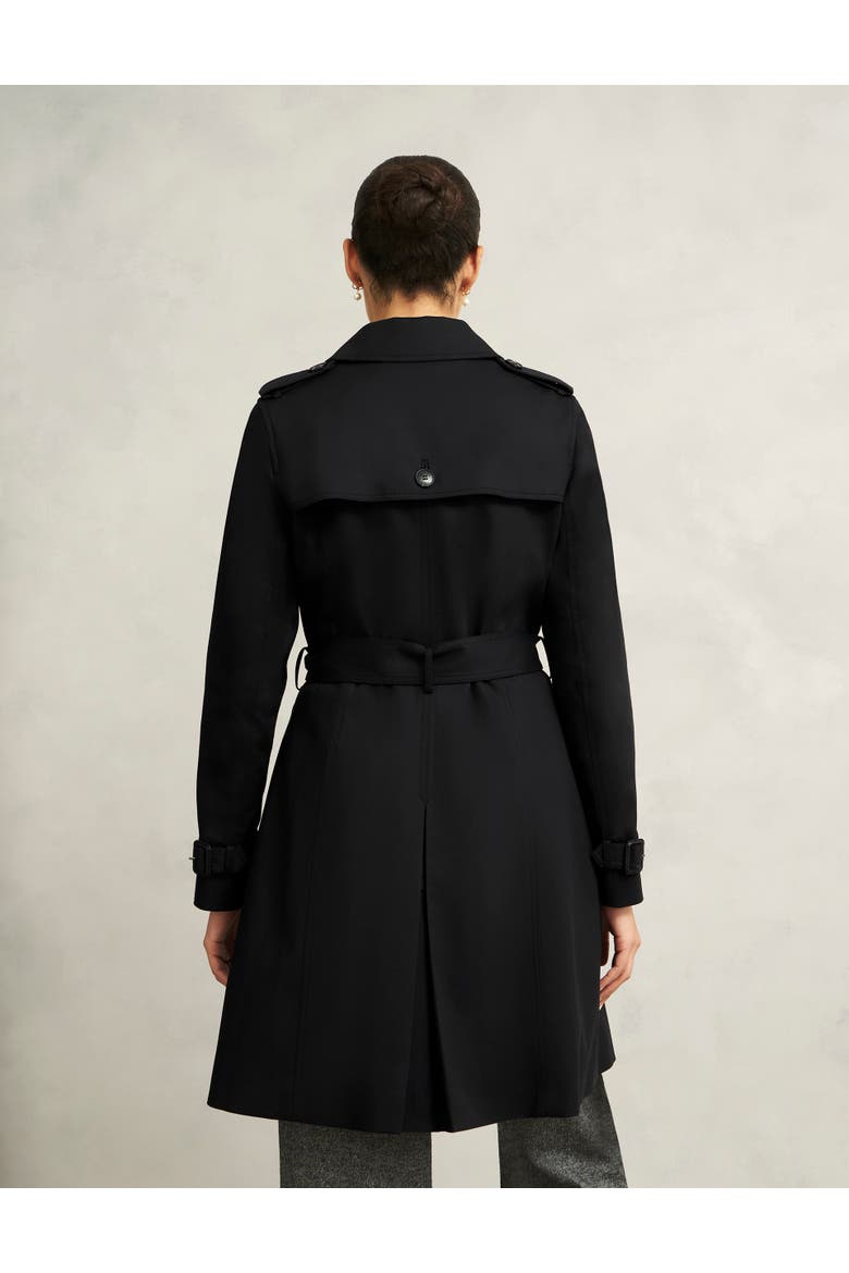 Skylar Trench Coat, Alternate, color, Black