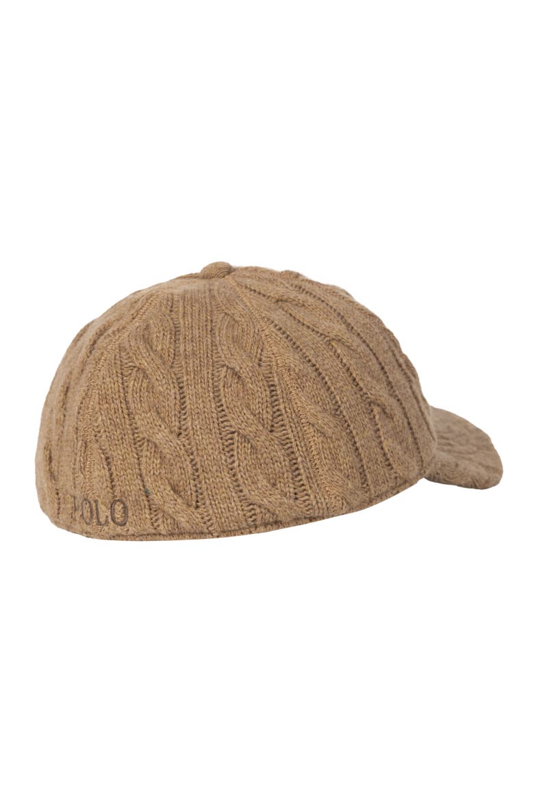 Cable Baseball Hat, Alternate, color, Classic Camel