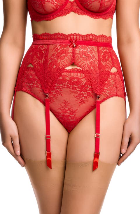 Floradora Lace Garter Belt