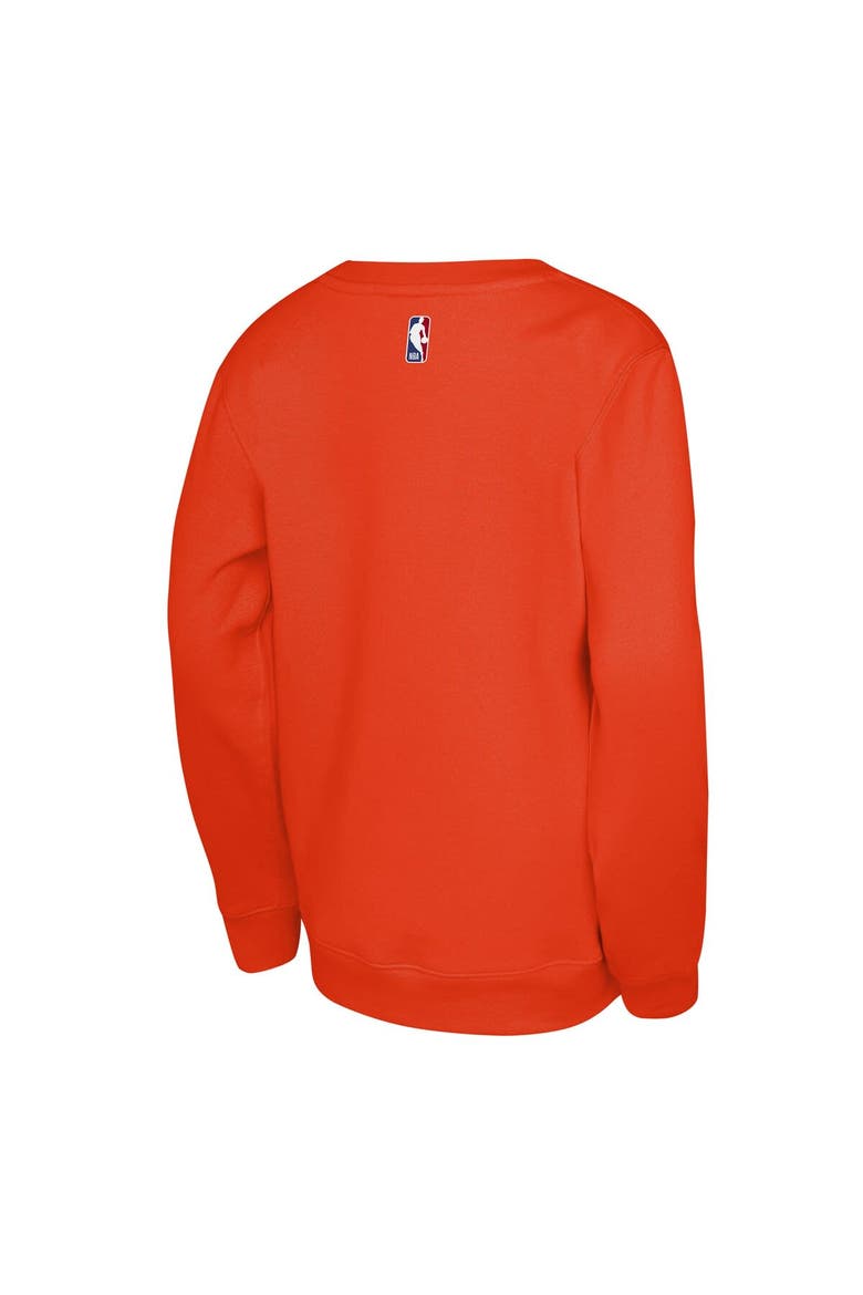 Youth Jordan Brand Orange Oklahoma City Thunder Courtside Statement Edition Sweatshirt, Alternate, color, Orange