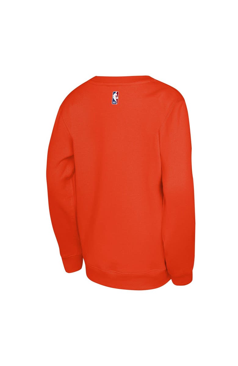 Jordan Brand Youth Jordan Brand Orange Oklahoma City Thunder Courtside Statement Edition Sweatshirt, Alternate, color, Orange