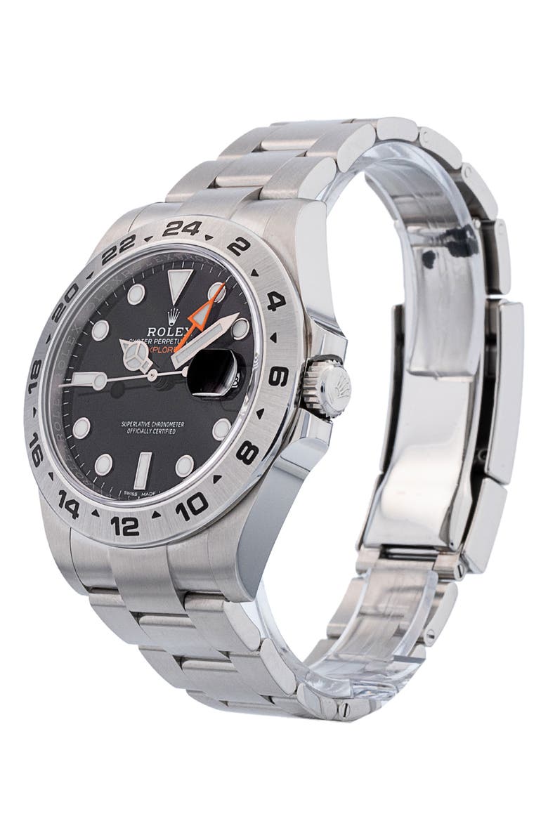 Watchfinder & Co. Rolex Preowned Explorer II Bracelet Watch, 42mm, Alternate, color, 