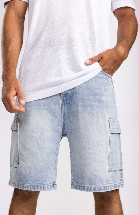 Cargo Jeans Bermuda Shorts