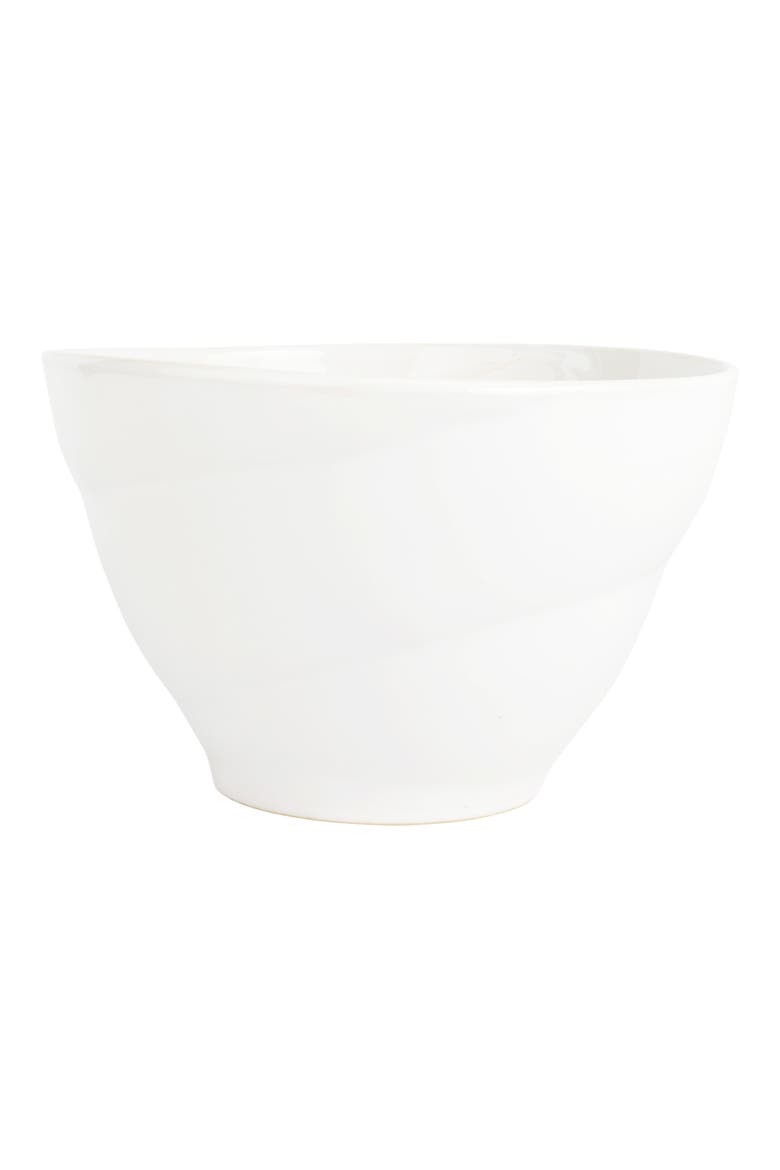 Luna Deep Serving Bowl, Main, color, WHITE