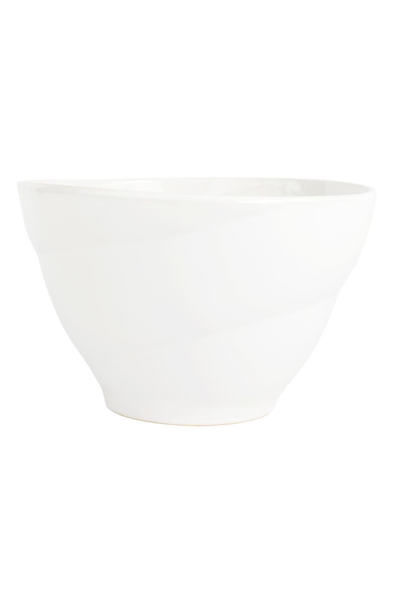 VIETRI Luna Deep Serving Bowl, Main, color, White