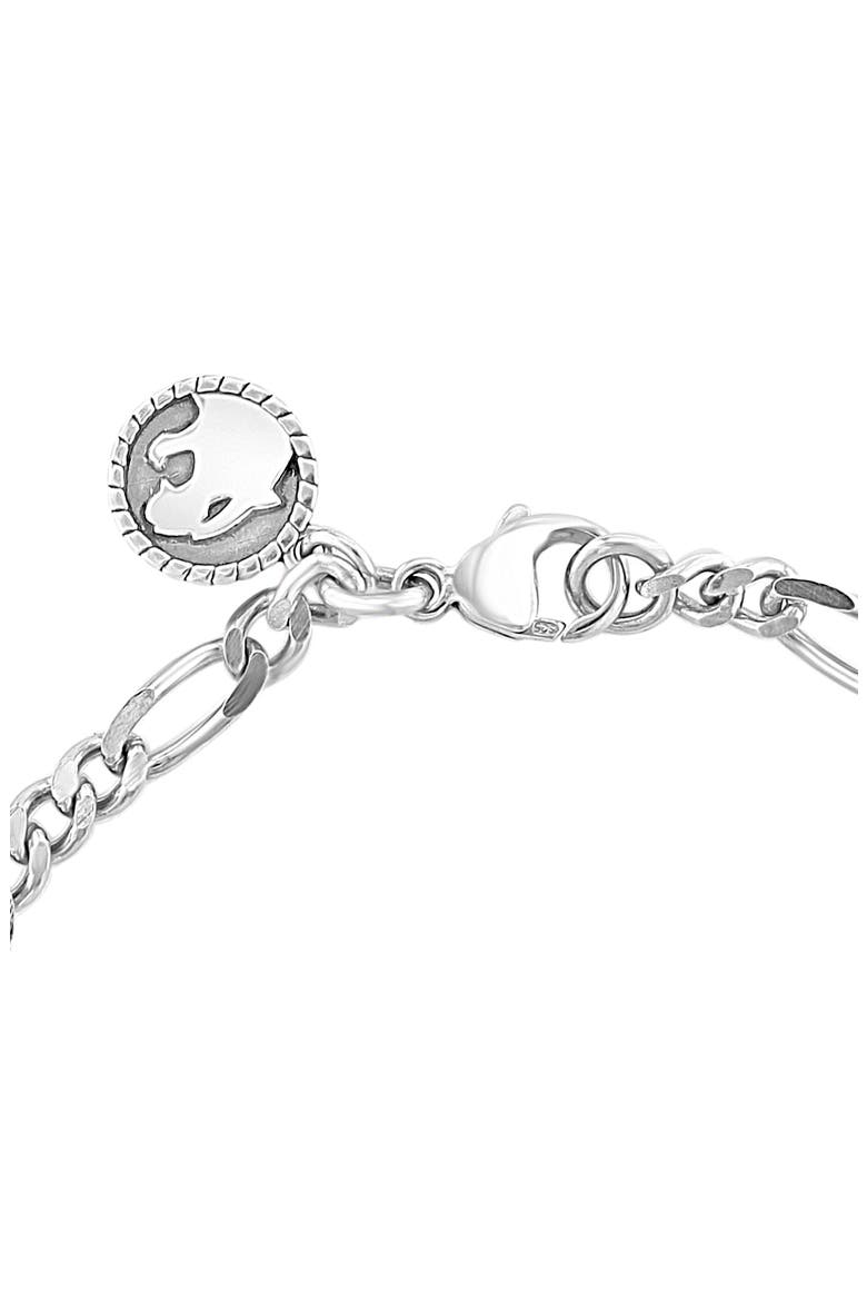 Men's Sterling Silver Bracelet, Alternate, color, SILVER