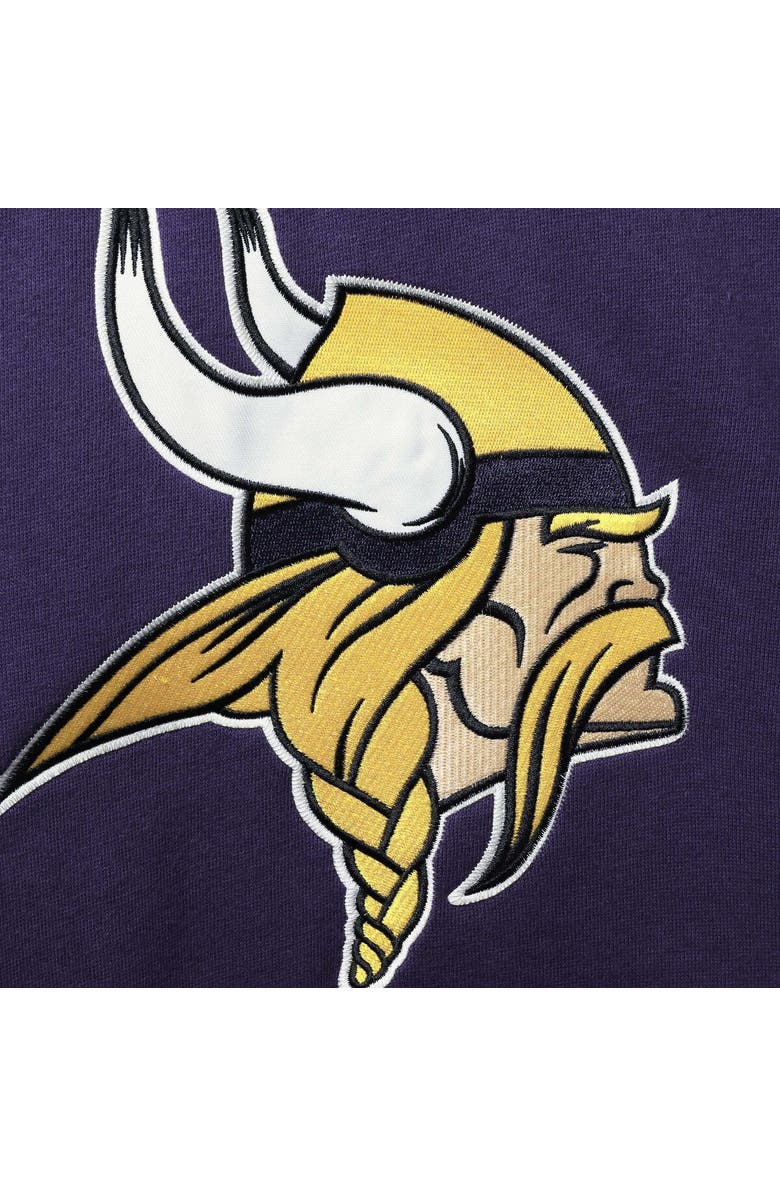 '47 Men's '47 Purple/Gold Minnesota Vikings Lacer V-Neck Pullover Hoodie, Alternate, color, 