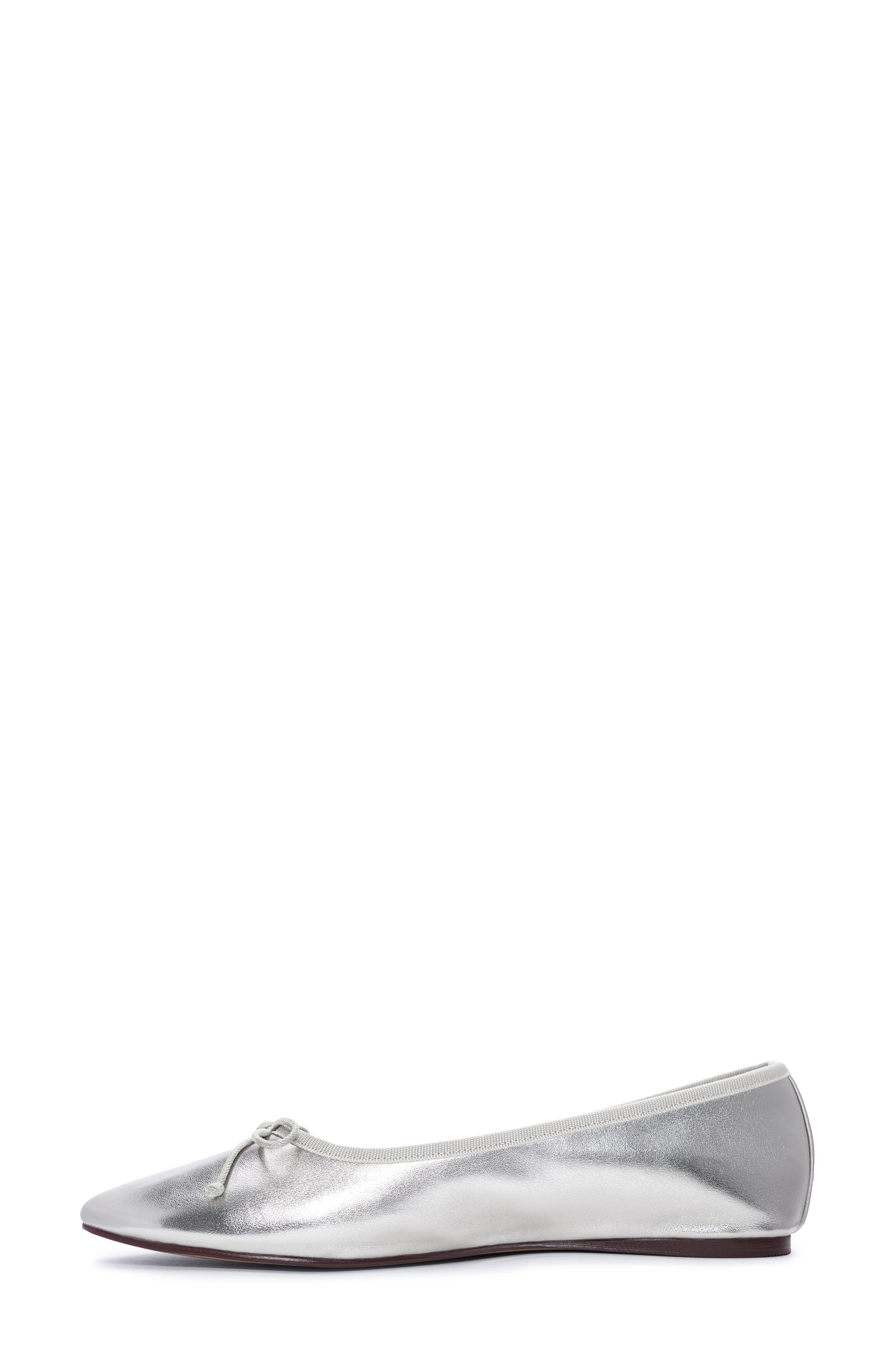 Audrey Ballet Flat, Alternate, color, SILVER