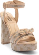 WILD DIVA LOUNGE Fay Ankle Strap Platform Sandal