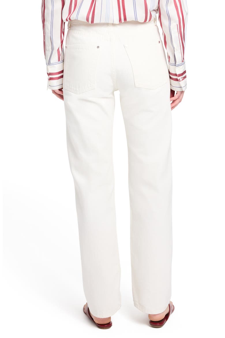 Kent St. Straight Leg Jeans, Alternate, color, OFF WHITE