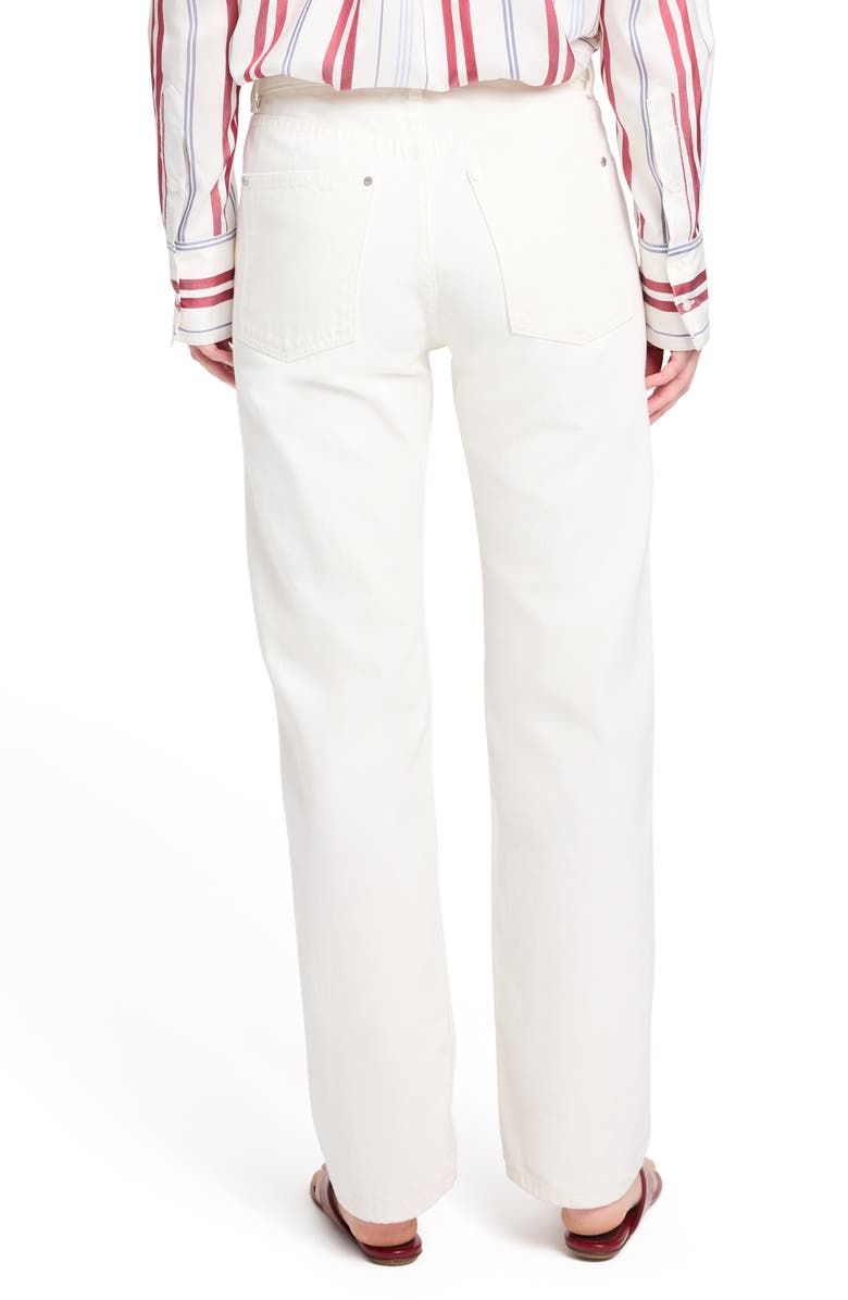 TWP Kent St. Straight Leg Jeans, Alternate, color, Off White
