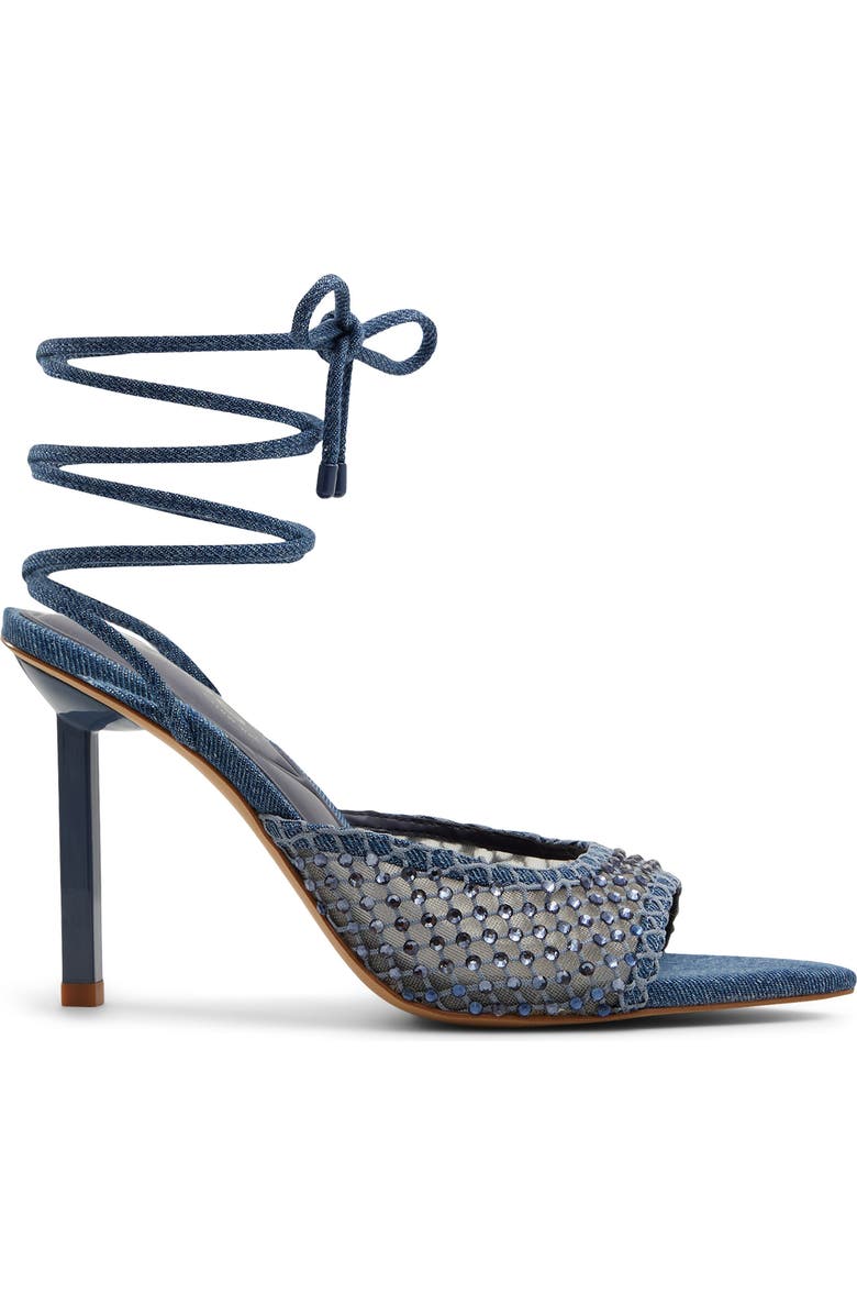 ALDO Jessamine Ankle Wrap Pointed Toe Sandal, Alternate, color,