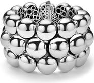 LAGOS Caviar Bubbly Bead Statement Bracelet